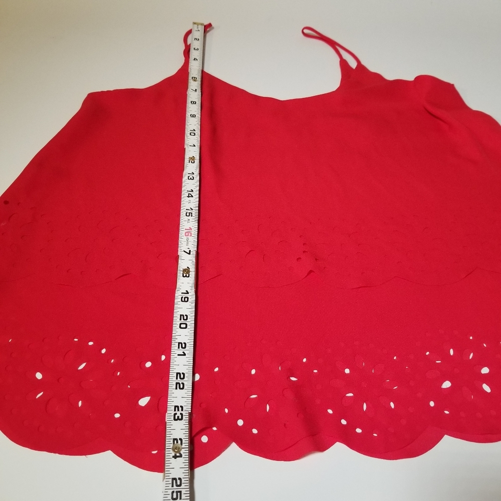 💋Muan Red Tank Top size M